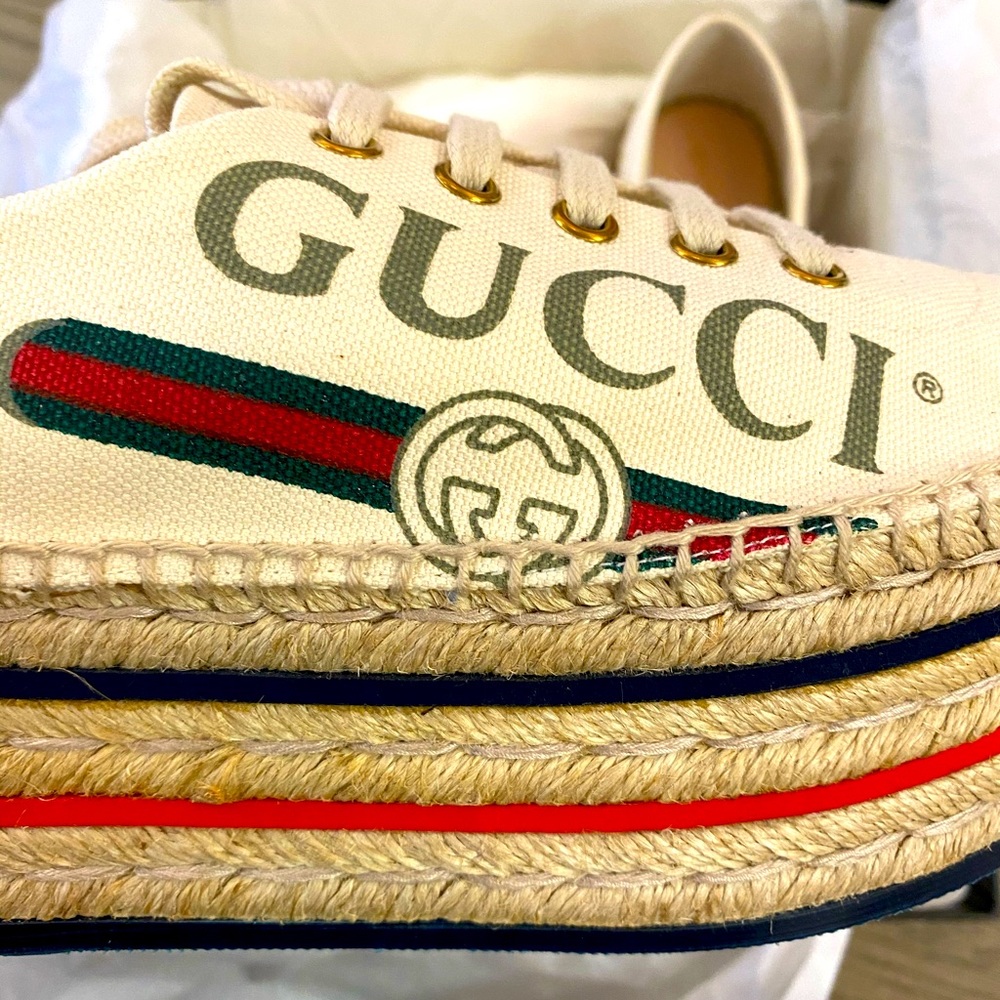 gucci platform espadrille
